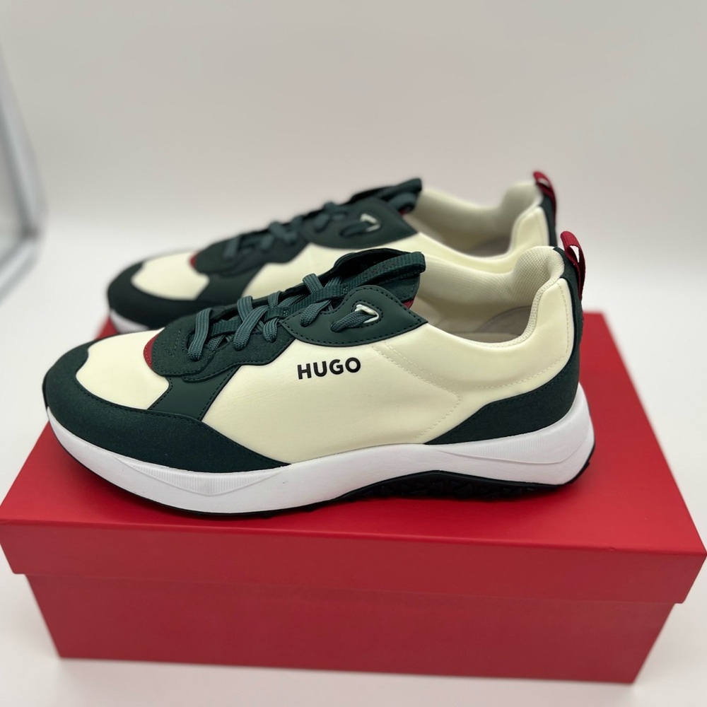 Hugo Boss Men’s Kane Runn sneakers White Black